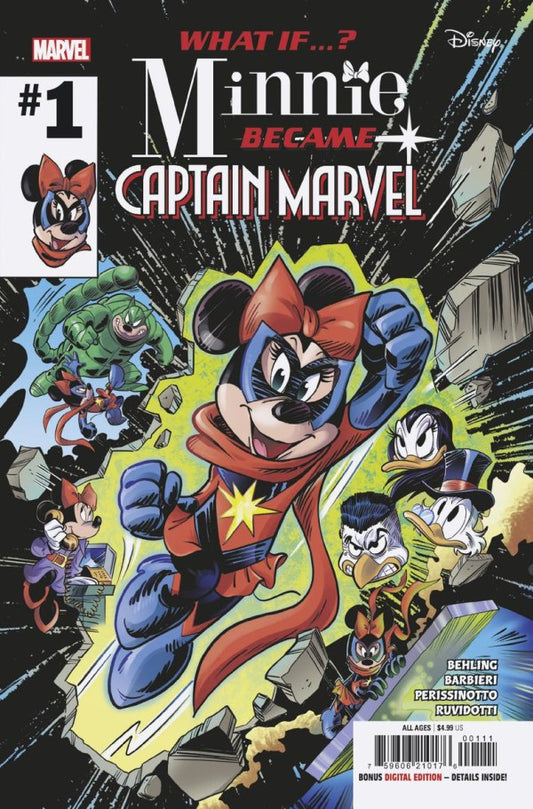 Marvel Disney: What If? Minnie Became Captain Marvel #1