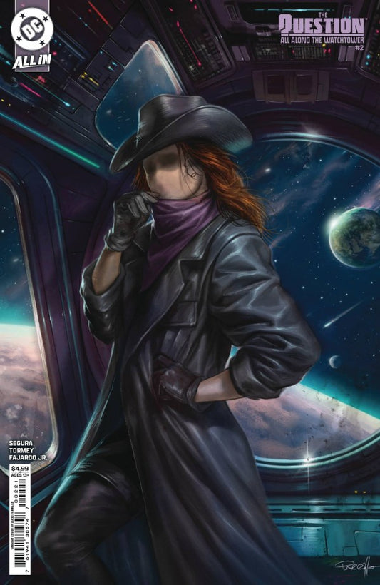 The Question: All Along The Watchtower #2 (Lucio Parrillo Cover)