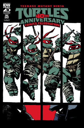 TMNT: 40th Anniversary Celebration (Cover D)