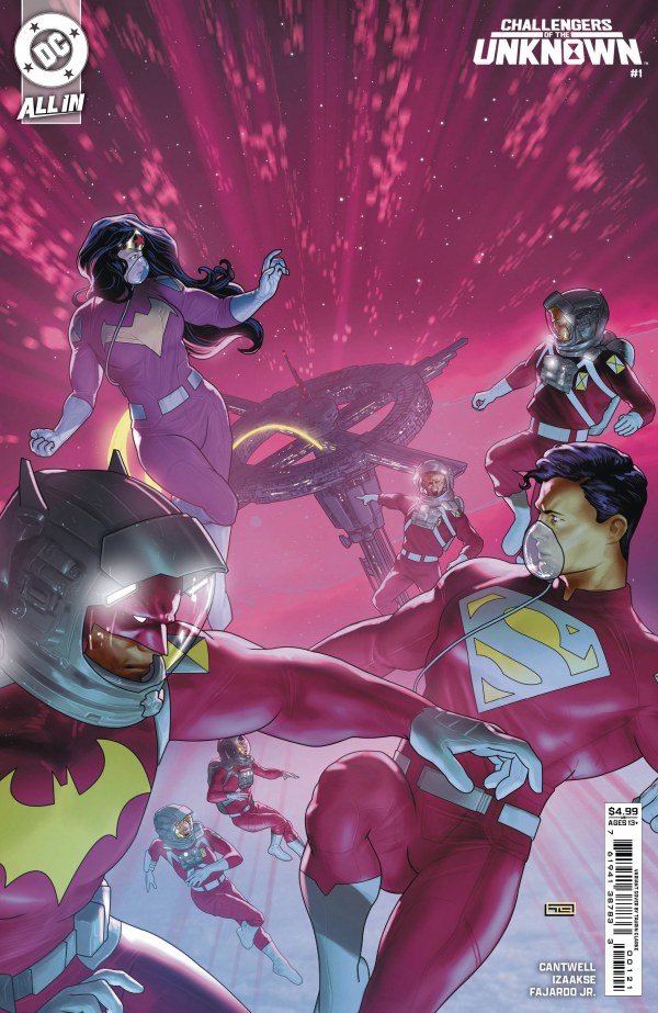 Challengers of the Unknown #1 (Taurin Clarke Cover)