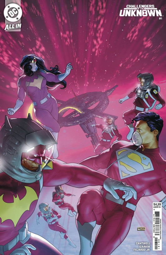 Challengers of the Unknown #1 (Taurin Clarke Cover)