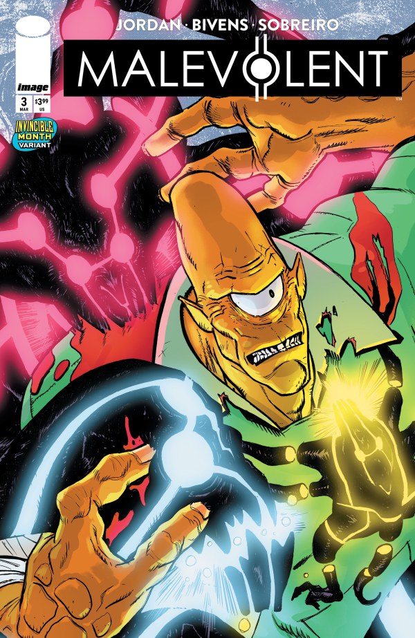 Malevolent #3 (Cover B John Bivens Invincible Team-Up Variant)