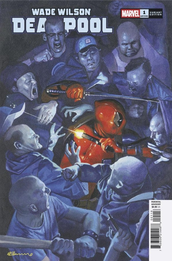 Wade Wilson: Deadpool #1 (1:25 Incentive Fabrizio De Tommaso Variant)