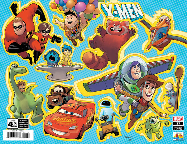 X-Men #37 Stephen Segovia Pixar 40th Wraparound Variant