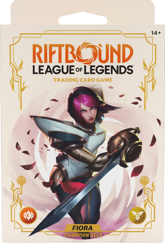 Champion Deck Fiora | Riftbound Spiritforged | League of Legends TCG