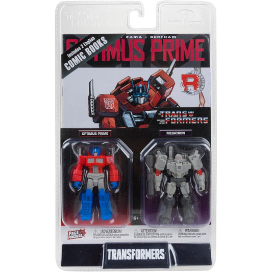 Transformers Page Punchers 2PK - Optimus Prime & Megatron