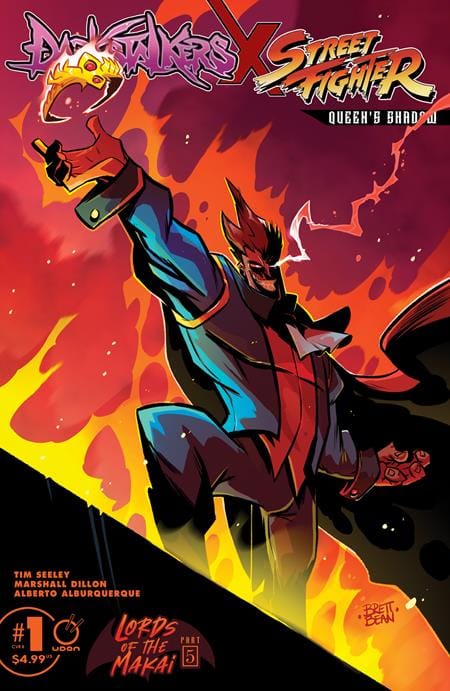 Darkstalkers X Street Fighter: Queen's Shadow #1 (Cover B Brett Bean Variant)